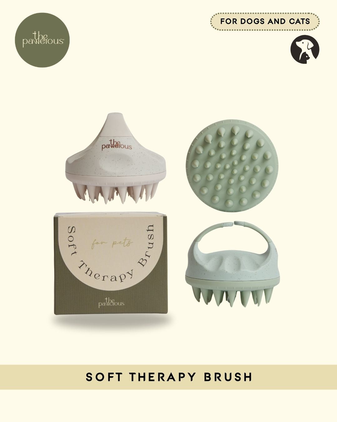 The Pawcious - Soft Therapy Brush