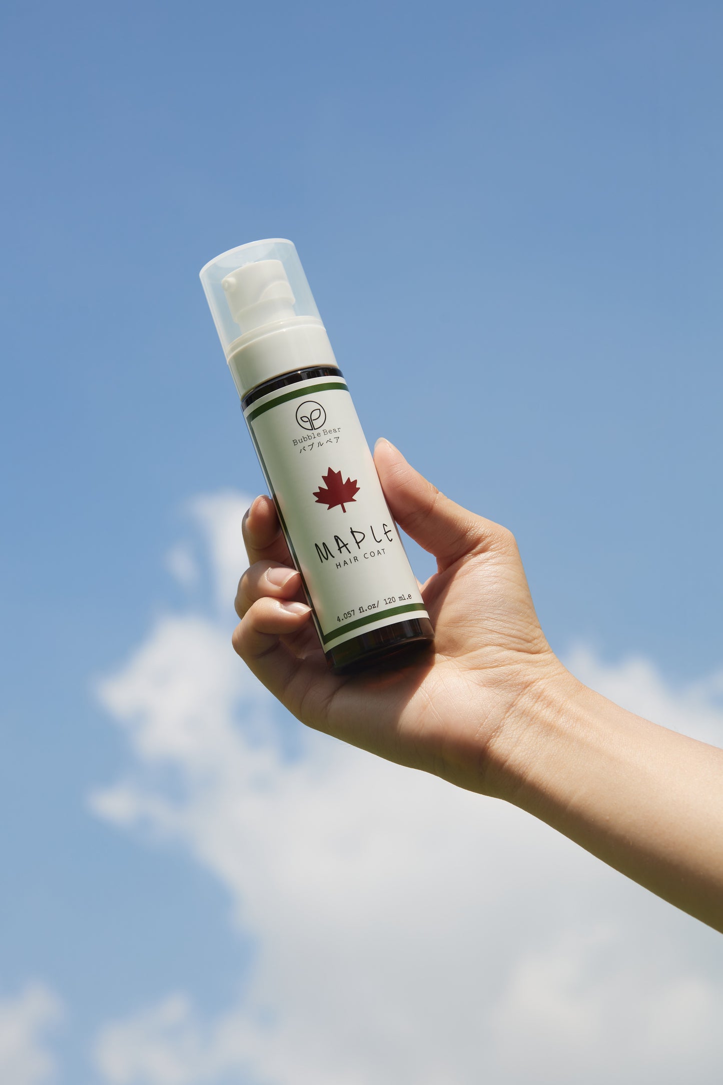 Bubble Bear Hair Coat Serum - Maple, 120ml