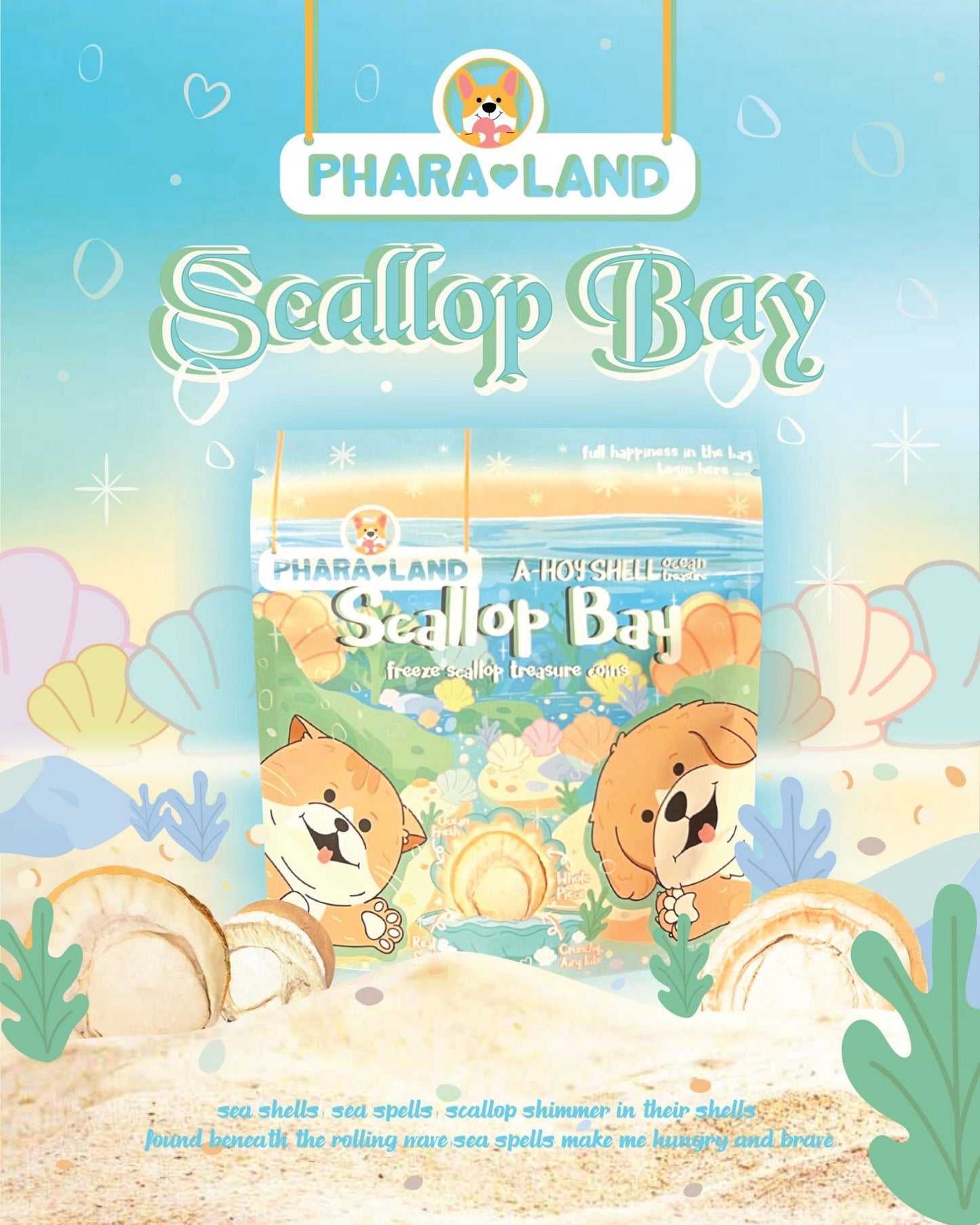 Pharaland - Scallops, Freeze-Dried