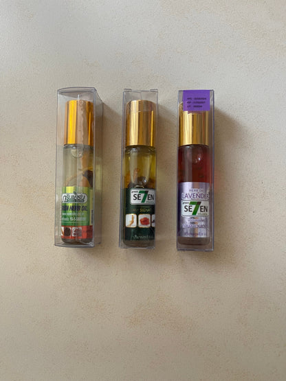 Green Sev7n Herb Roller Essential Oils