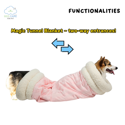 Bed Care for Pet - Tunnel Blanket