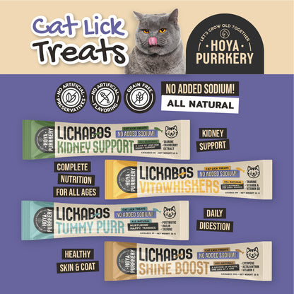 Hoya Purrkery - Lickabos Cat Lick Treats