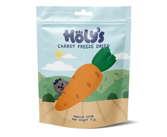 Holy's Carrots Freeze-Dried
