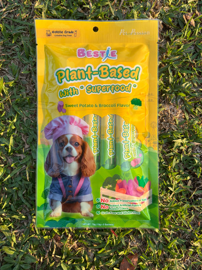 Bestie Plant-Based Dog Lick Treat - Sweet Potato & Broccoli