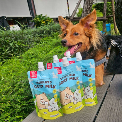 Ougie - Sterilized Goat Milk, for cats & dogs