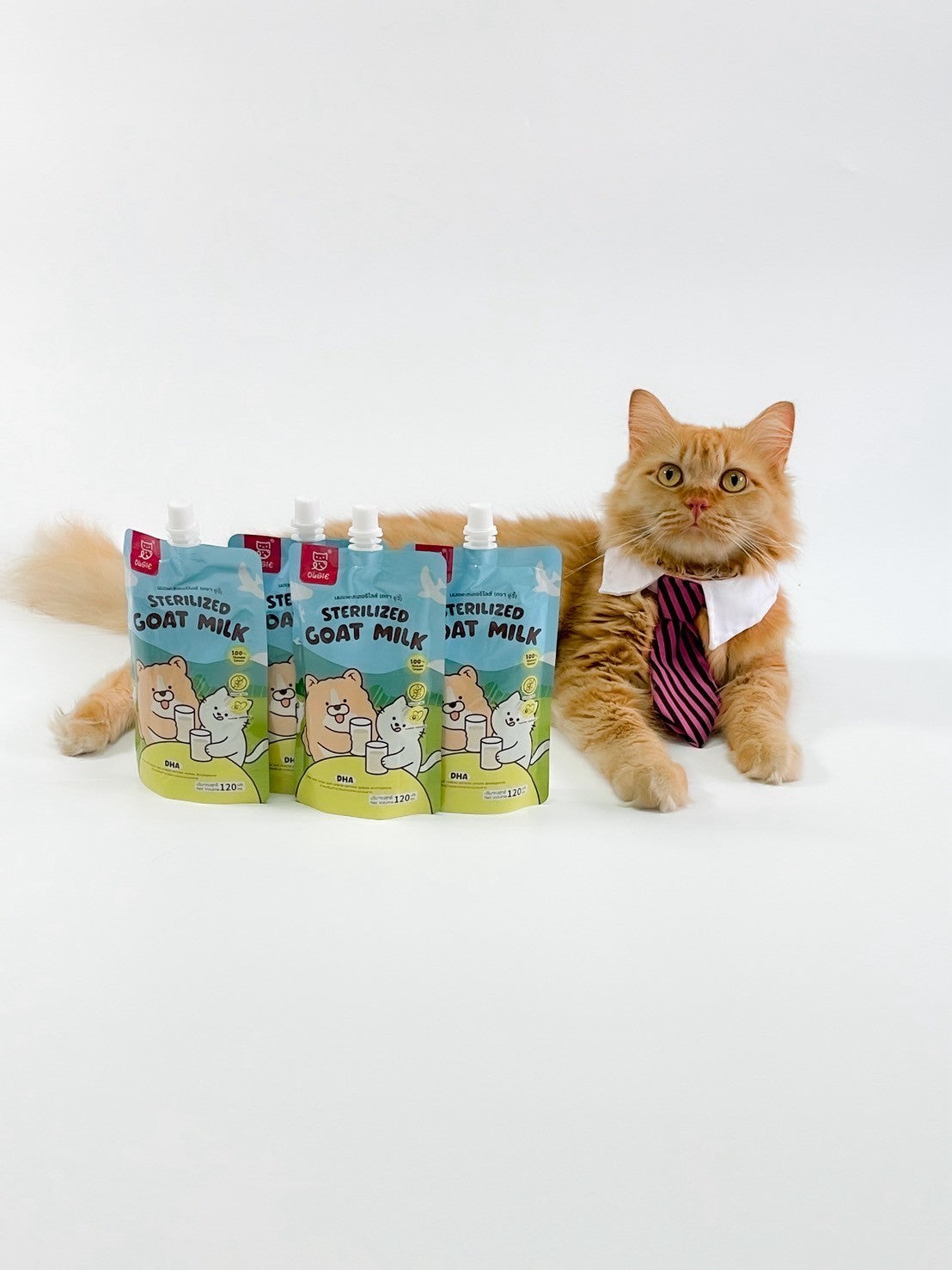 Ougie - Sterilized Goat Milk, for cats & dogs