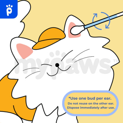 My Paws - Ear Cleanser Cotton Buds