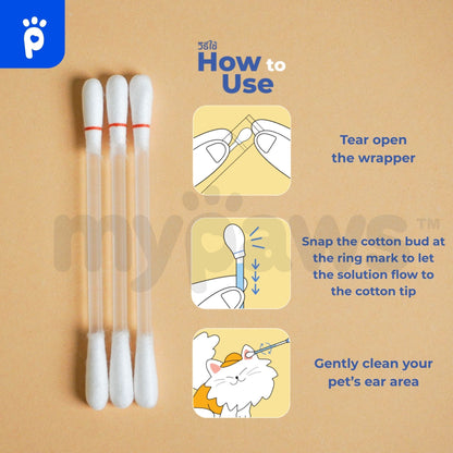 My Paws - Ear Cleanser Cotton Buds