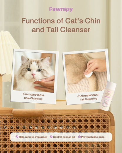 Pawrapy - Cat Chin & Tail Cleanser