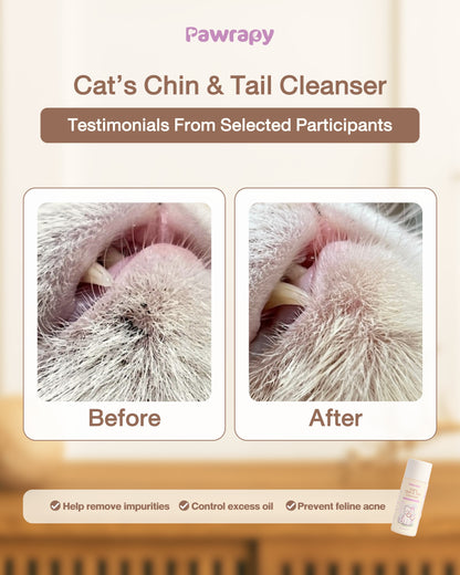 Pawrapy - Cat Chin & Tail Cleanser