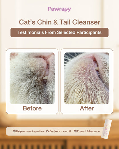 Pawrapy - Cat Chin & Tail Cleanser