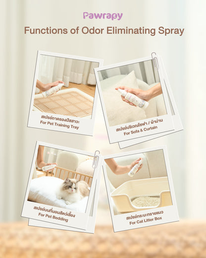 Pawrapy Odor Eliminating Spray: Home Brew (100ml)