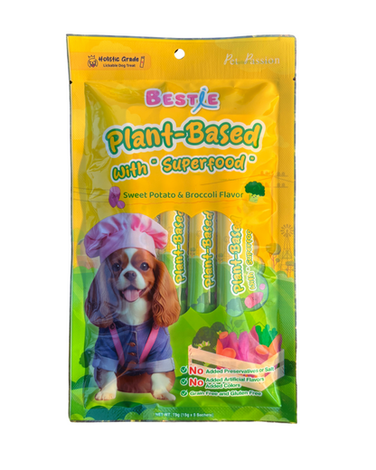 Bestie Plant-Based Dog Lick Treat - Sweet Potato & Broccoli