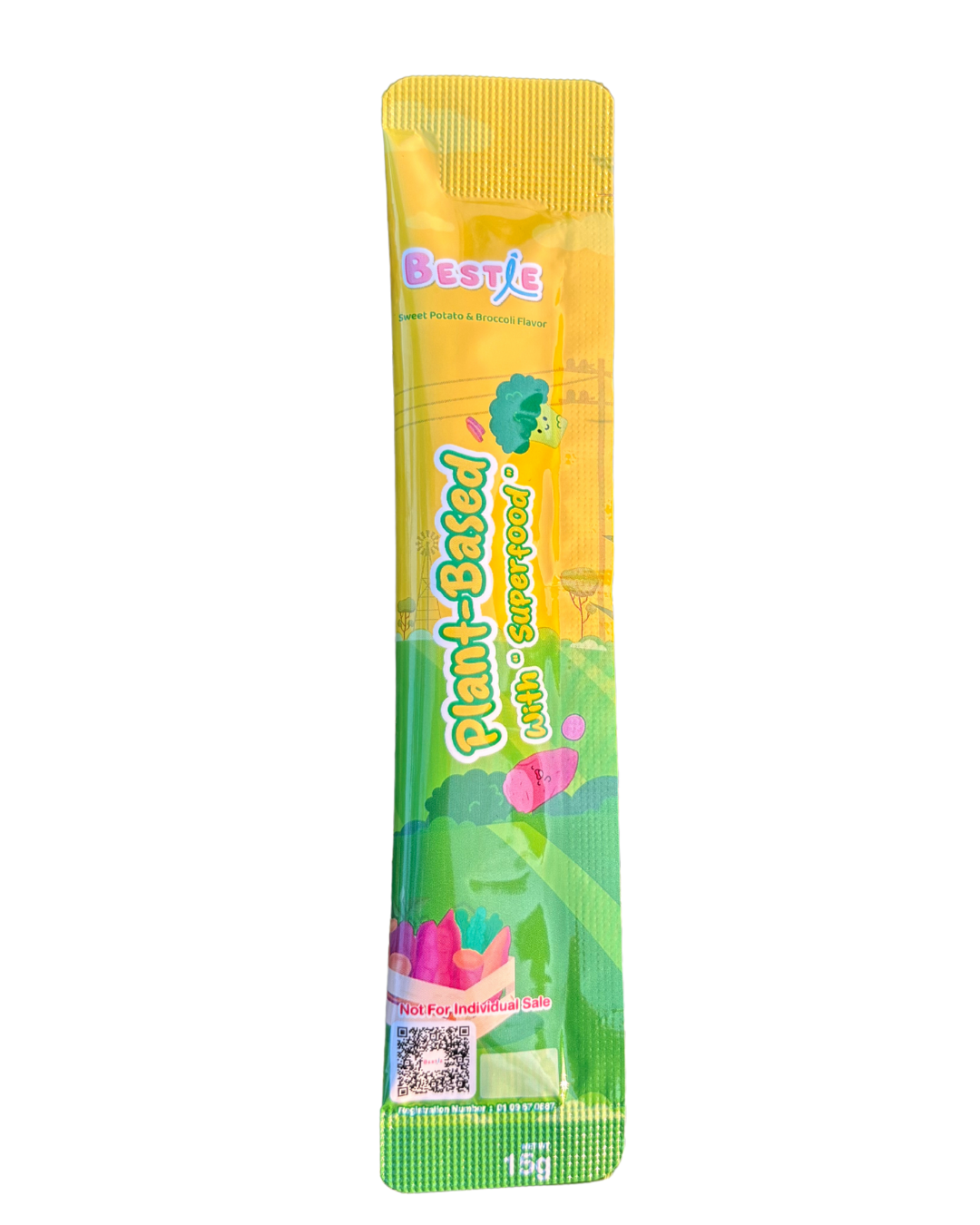 Bestie Plant-Based Dog Lick Treat - Sweet Potato & Broccoli