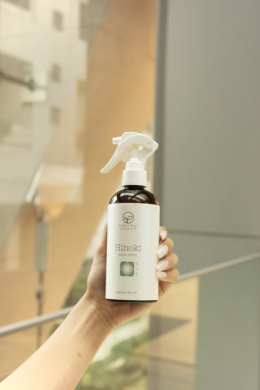 Bubble Bear - Room Spray in Hinoki — alcohol-free, pet-safe air freshener that actually neutralizes odors
