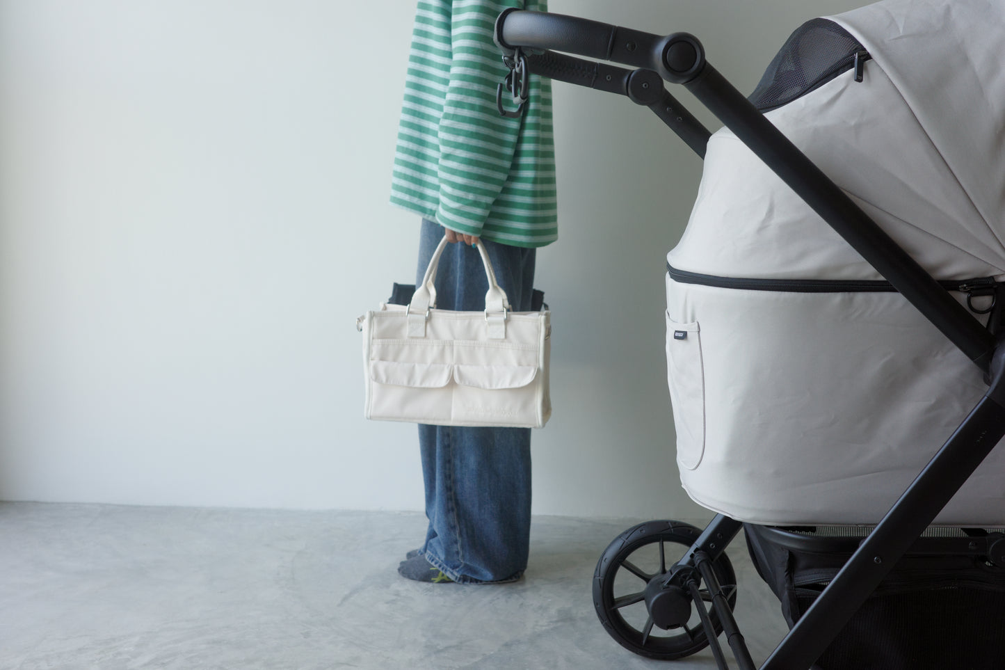 Bubble Bear — Stroller Organizer Bag | Converts to Everyday Crossbody