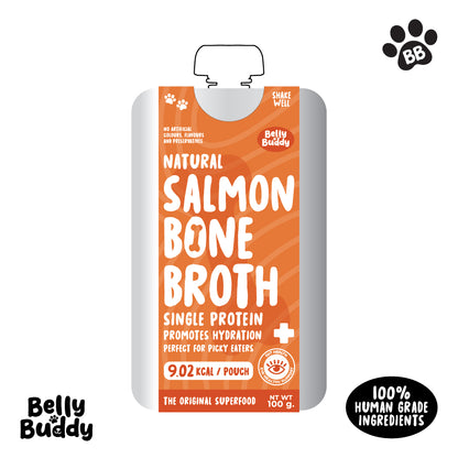 Belly Buddy - Salmon Bone Broth, 100ml [Pre-order]
