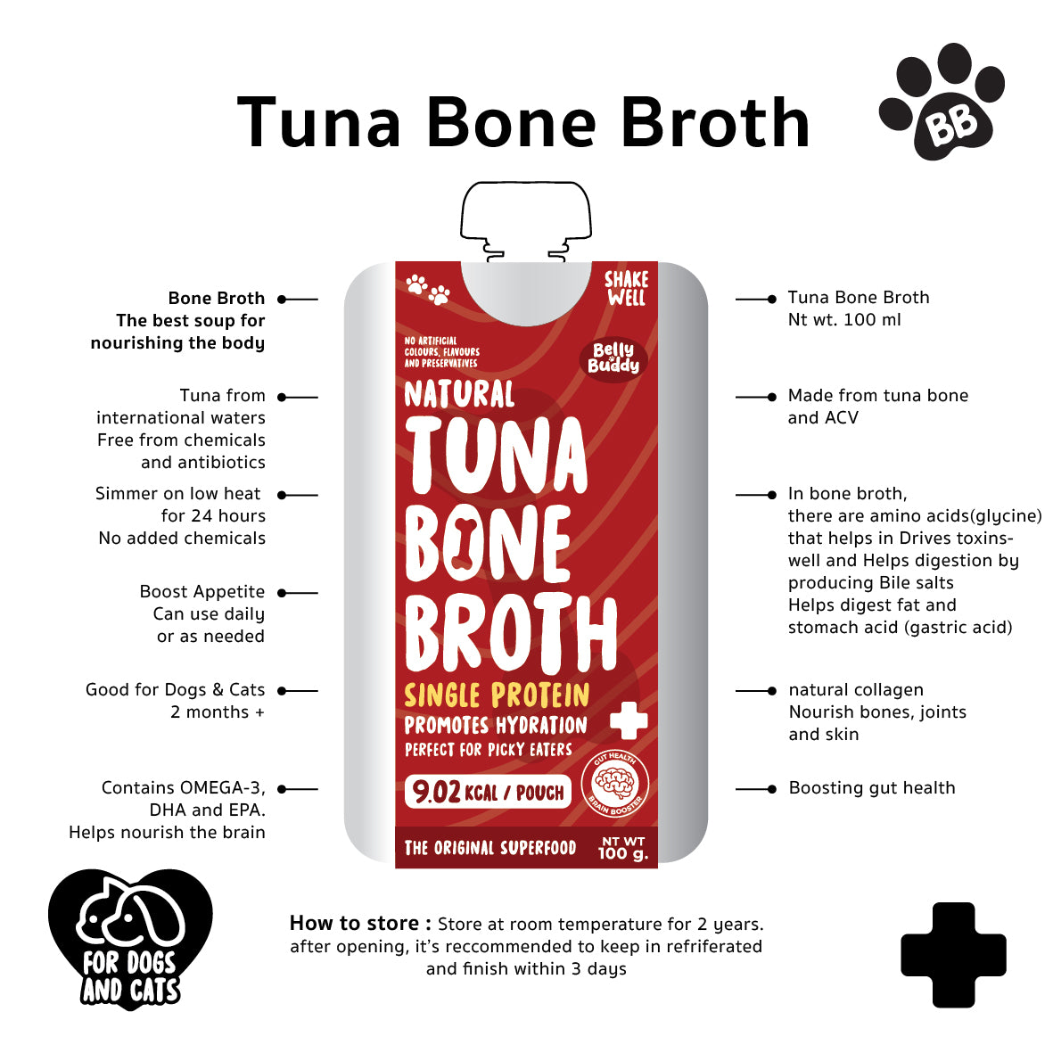 Belly Buddy - Bone Broth, 100ml