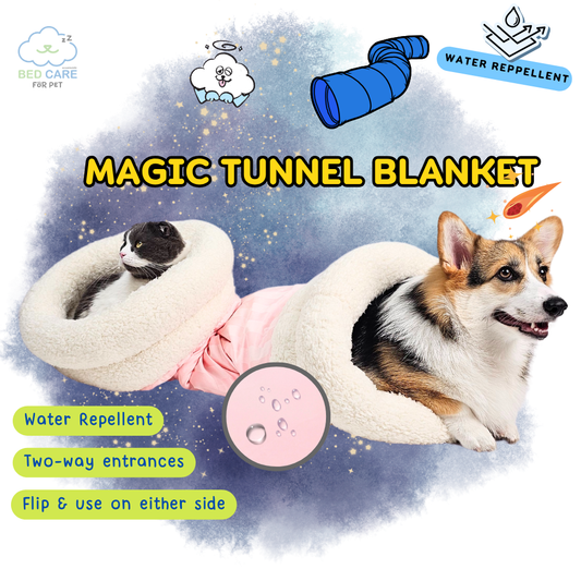 Bed Care for Pet - Tunnel Blanket