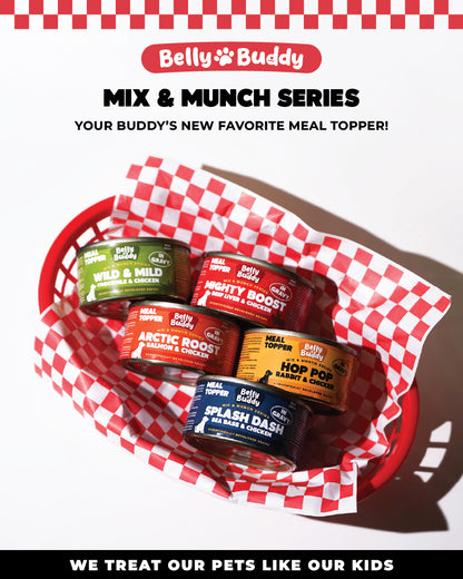 Belly Buddy Mix & Munch Series - Wild & Mild (Crocodile & Chicken)