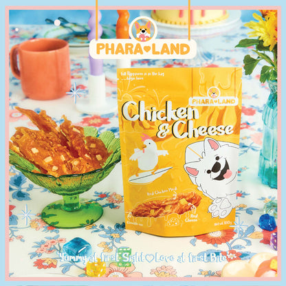 Pharaland - Chicken & Cheese Jerky Strips