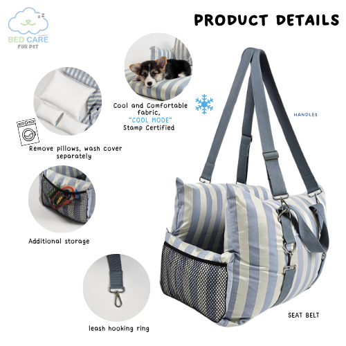 Bed Care for Pet -Traveller Bag 3-in-1