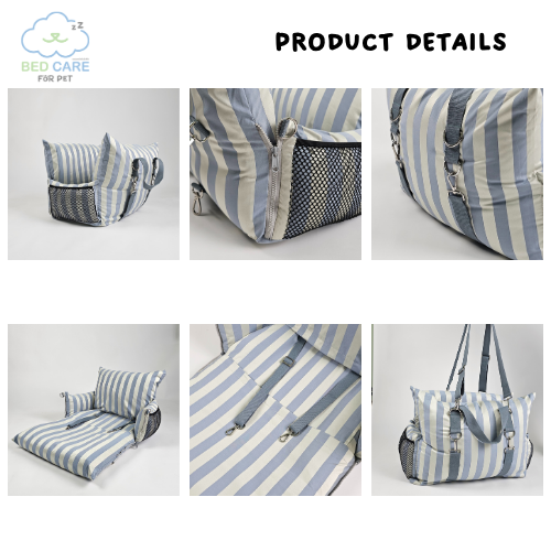 Bed Care for Pet -Traveller Bag 3-in-1