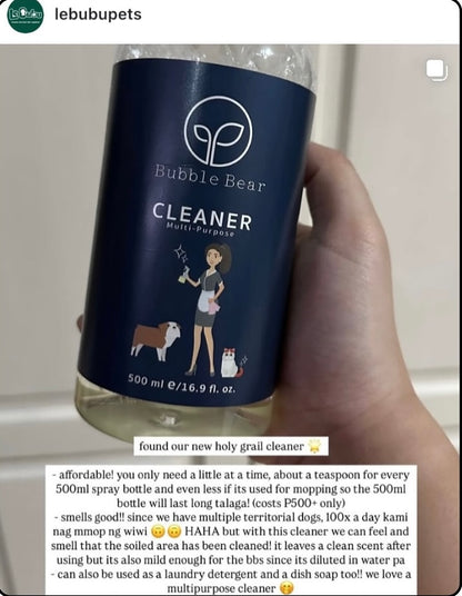 Bubble Bear - Multi-Purpose Cleaner — pet-safe home & surface cleaner