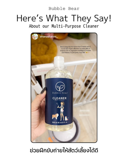 Bubble Bear - Multi-Purpose Cleaner — pet-safe home & surface cleaner